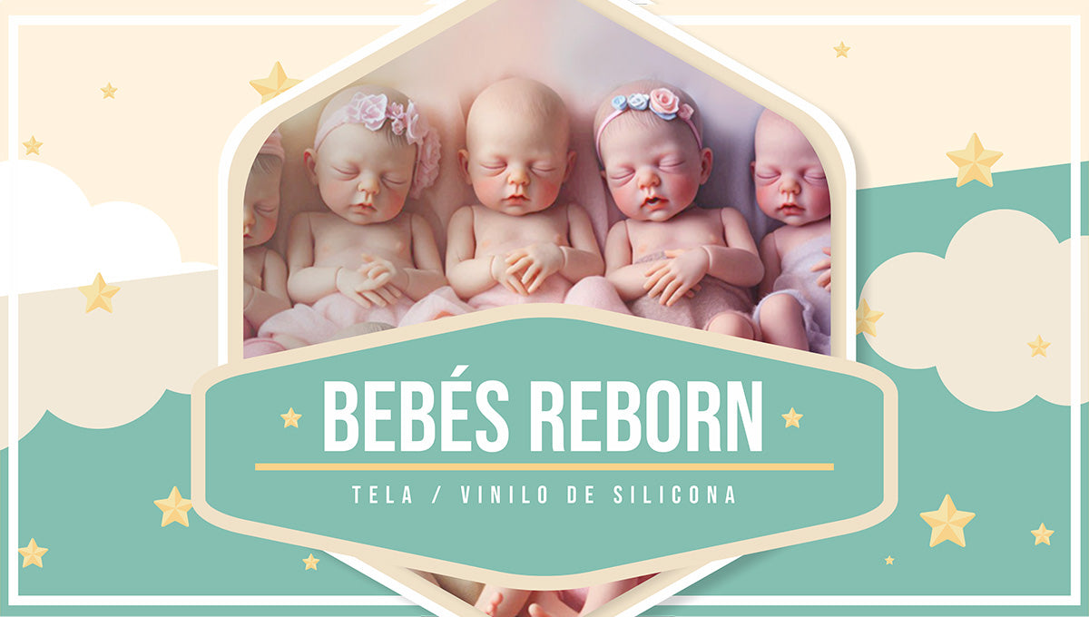 Bebés De Silicona Con Cuerpo De Tela
